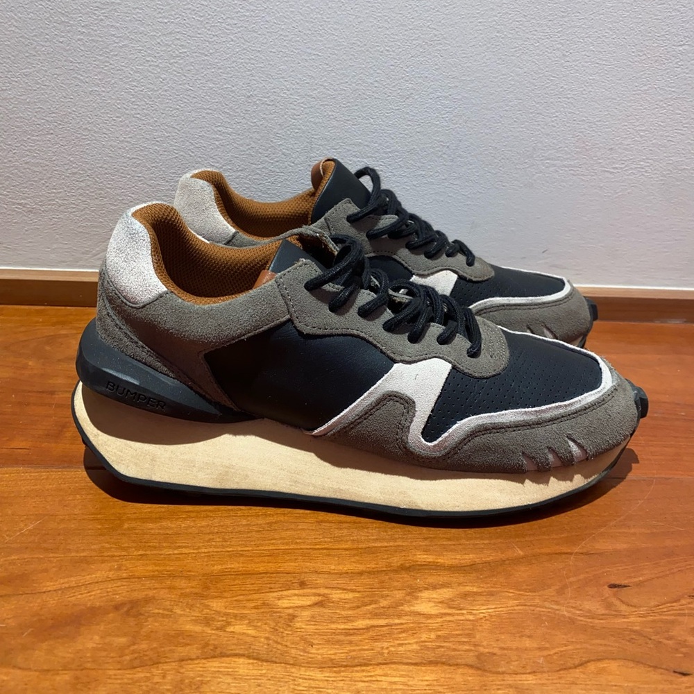 Hector Maden Bumper Augusta Suede Casual Jogging Shoes Retro sneakers